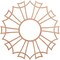 Ekena Millwork Augustus Wood Fretwork Pierced Ceiling Medallion, Cherry, 32"OD x 11 1/4"ID x 1/4"T CMWP32X32X0250AUCH - alternate 1